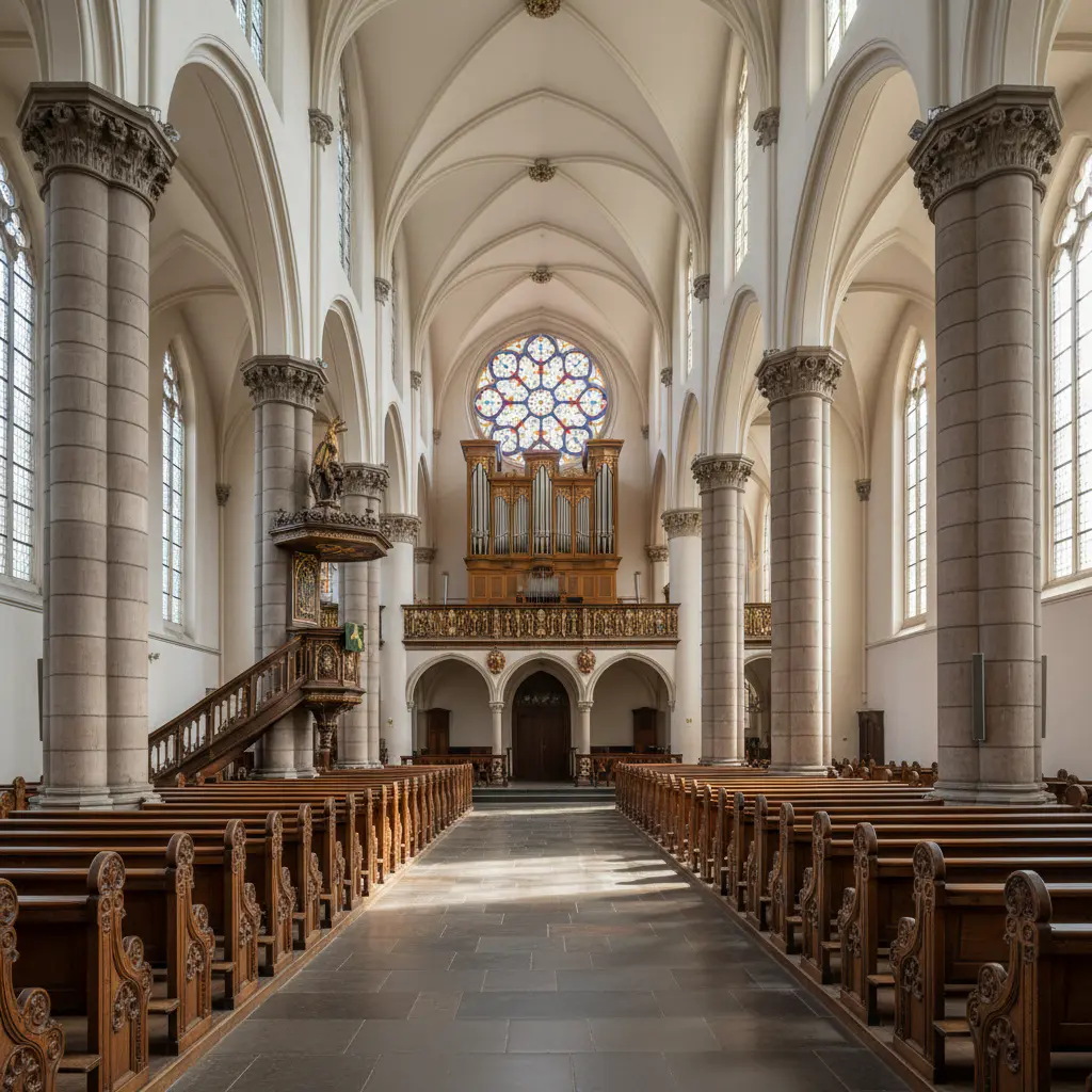 Interieur Pieterskerk