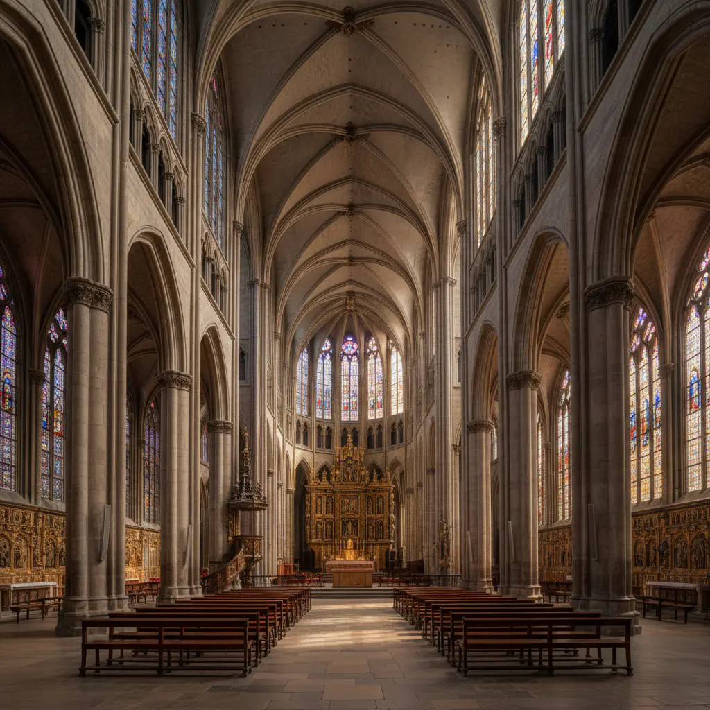 Kathedraal interieur