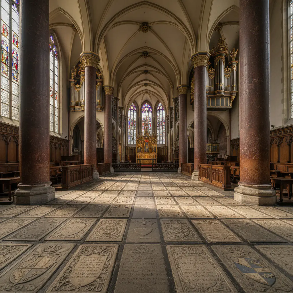 Vloerzerken in de kerk